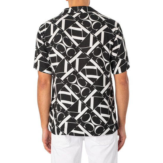 Calvin Klein Ανδρικό πουκάμισο Resort Shirt-Print